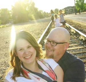 My awesome Mister and I. So lucky to be married to my best friend!